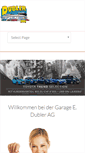 Mobile Screenshot of garagedubler.ch